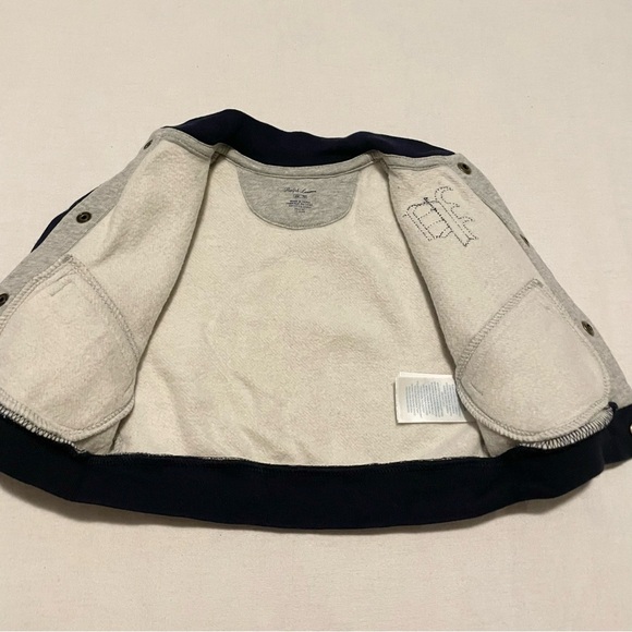 Polo Ralph Lauren Polo Bear Baby Varsity Jacket Size 6 Months - Picture 8 of 16